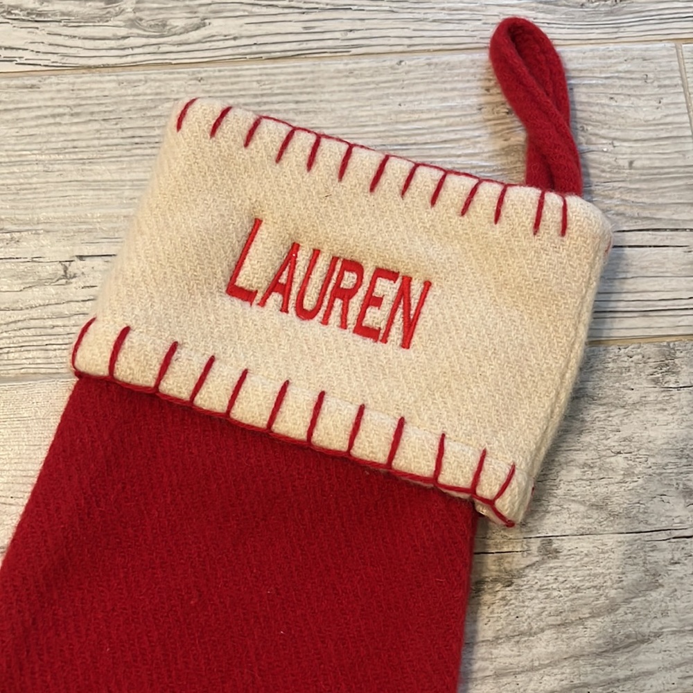 Ballard Designs Wool Stocking - Picture 3 of 4